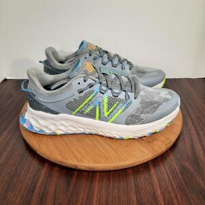 New Balance Fresh Foam Garoe Womens 10 Shoes Gray Blue Trail Running Sneakers